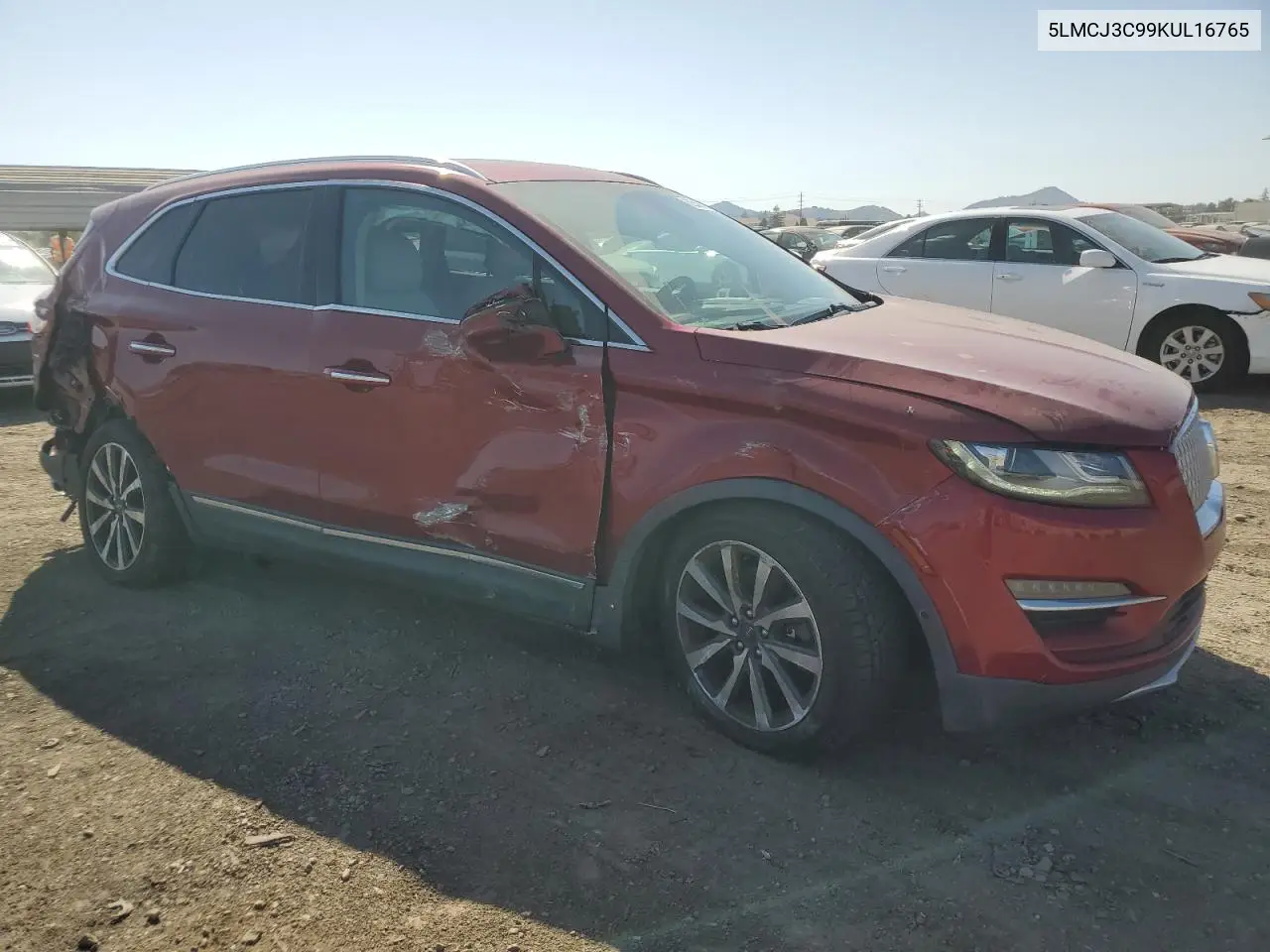 2019 Lincoln Mkc Reserve VIN: 5LMCJ3C99KUL16765 Lot: 62583575