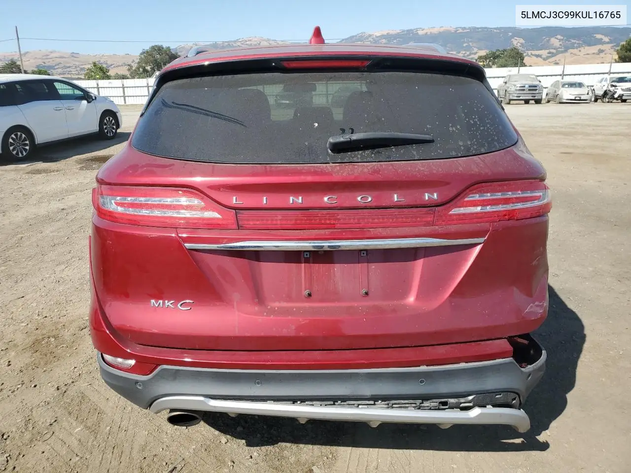 2019 Lincoln Mkc Reserve VIN: 5LMCJ3C99KUL16765 Lot: 62583575