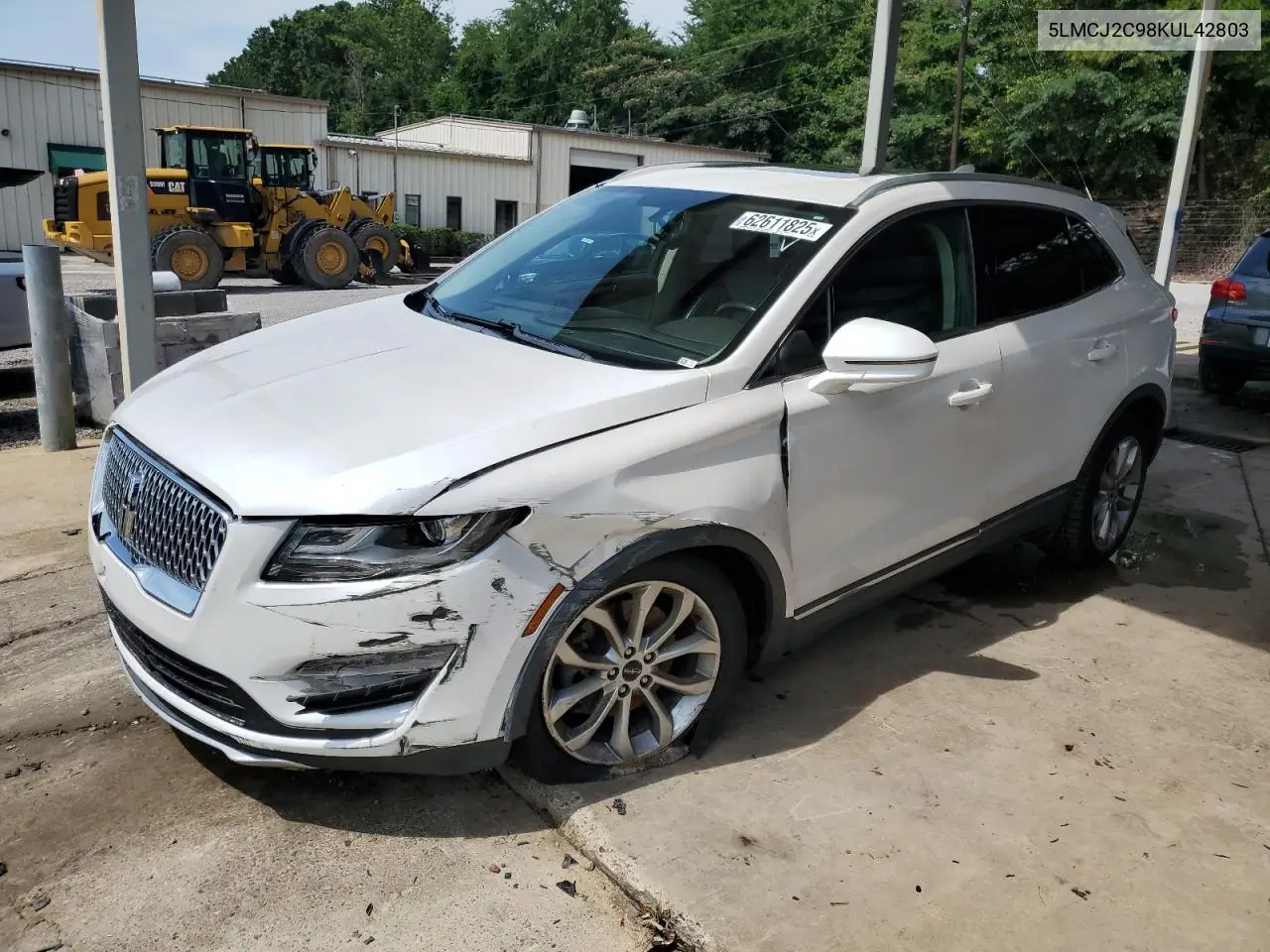2019 Lincoln Mkc Select VIN: 5LMCJ2C98KUL42803 Lot: 62611825