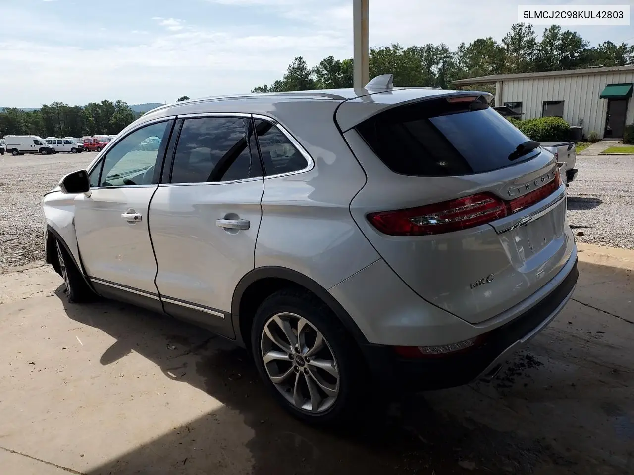 2019 Lincoln Mkc Select VIN: 5LMCJ2C98KUL42803 Lot: 62611825