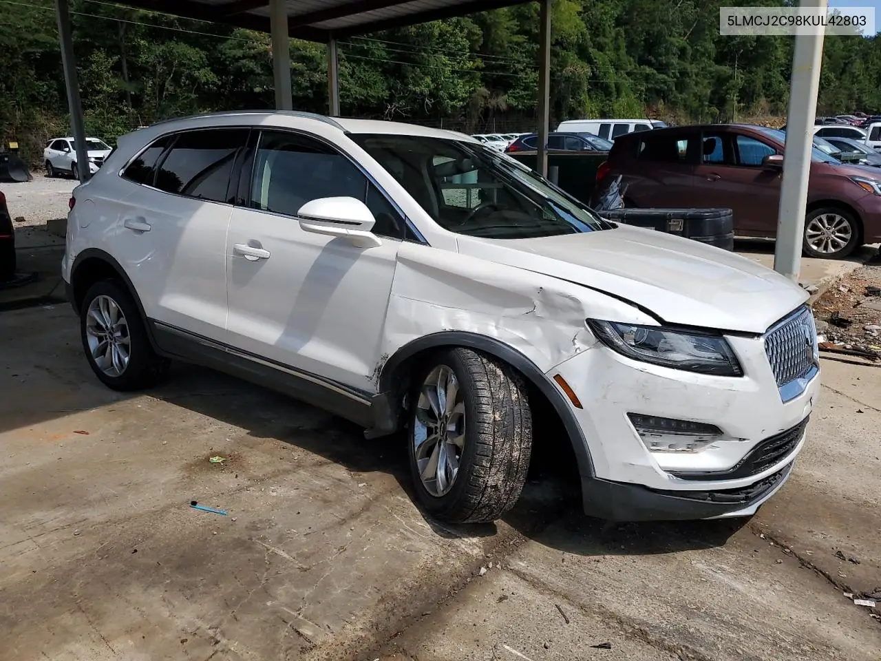 2019 Lincoln Mkc Select VIN: 5LMCJ2C98KUL42803 Lot: 62611825