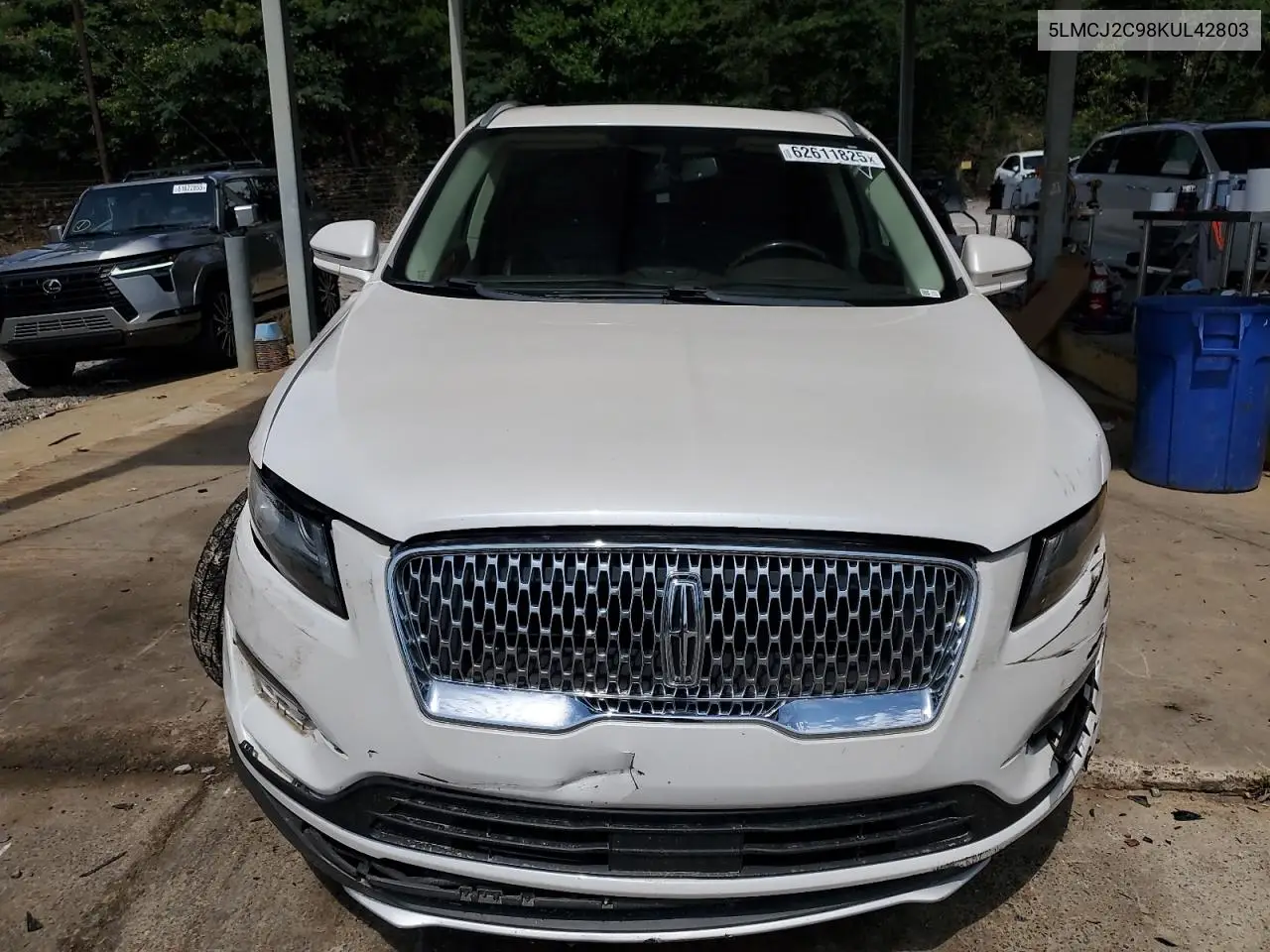 2019 Lincoln Mkc Select VIN: 5LMCJ2C98KUL42803 Lot: 62611825