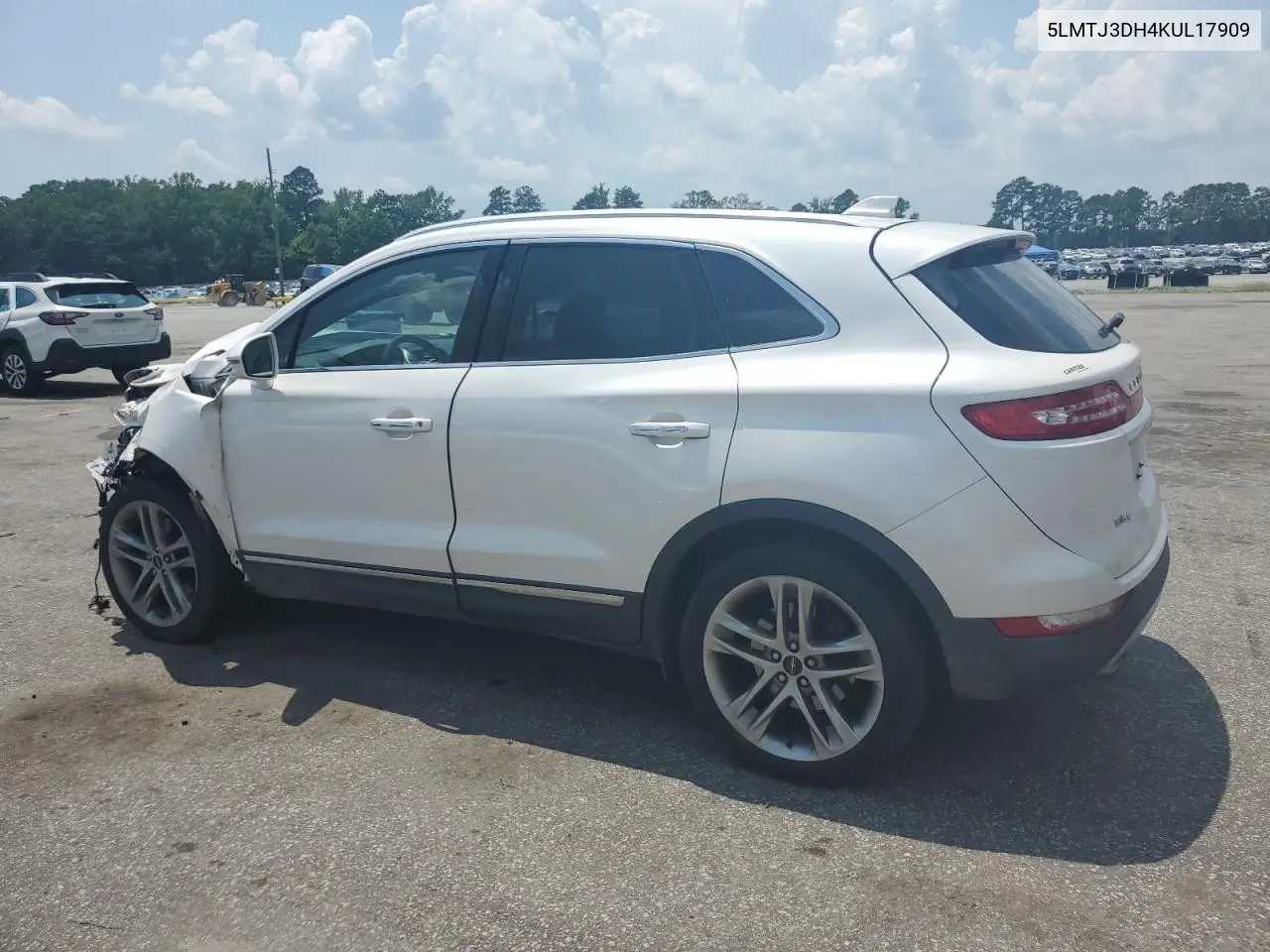 2019 Lincoln Mkc Reserve VIN: 5LMTJ3DH4KUL17909 Lot: 62825835