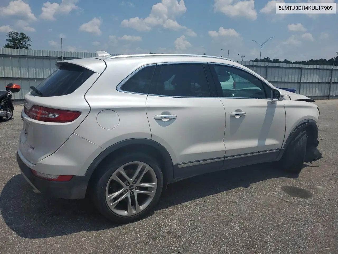 2019 Lincoln Mkc Reserve VIN: 5LMTJ3DH4KUL17909 Lot: 62825835