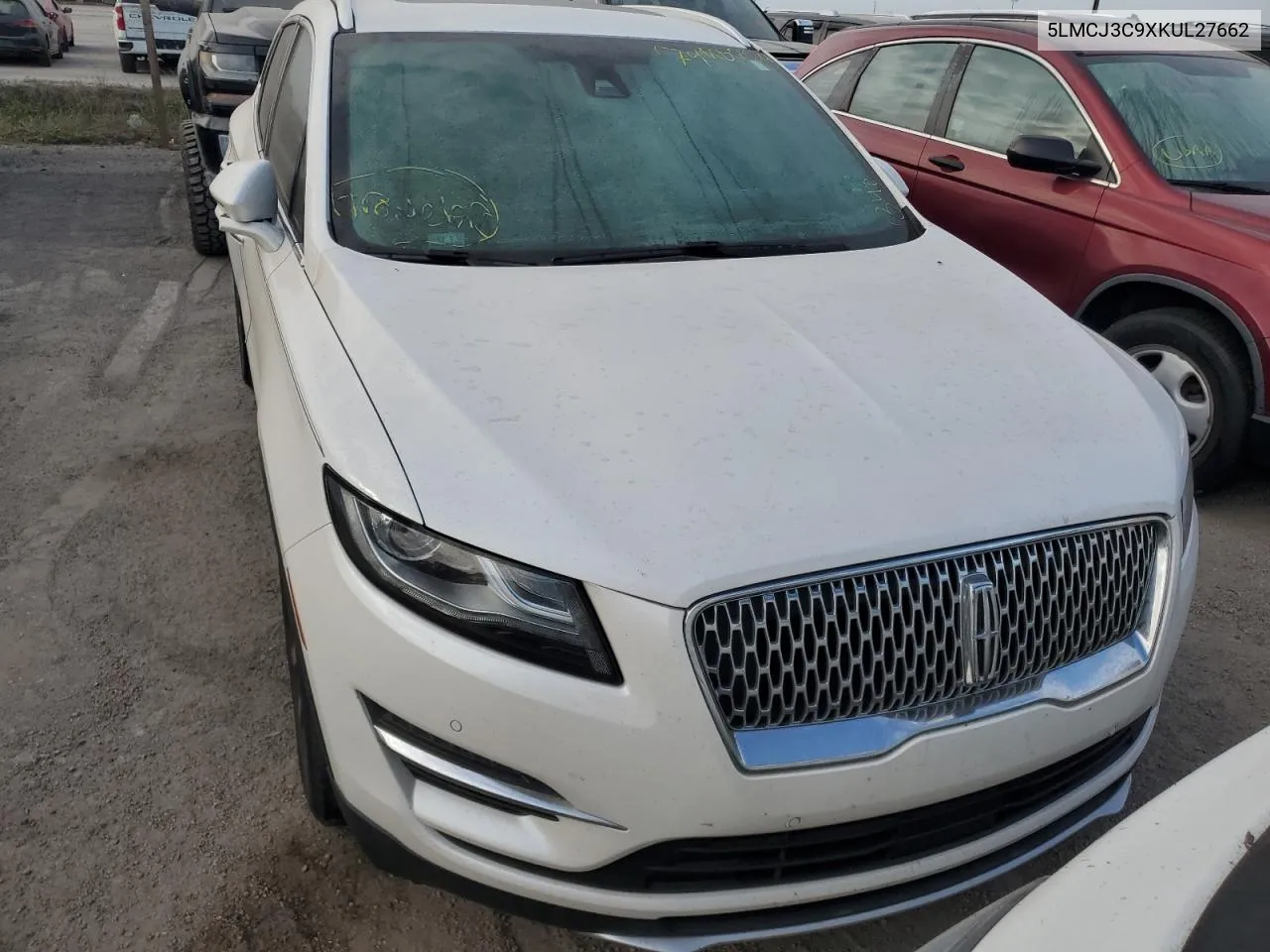 2019 Lincoln Mkc Reserve VIN: 5LMCJ3C9XKUL27662 Lot: 74805784