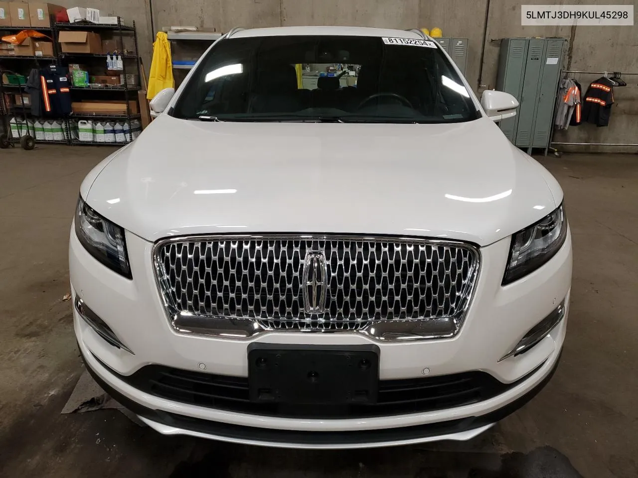 2019 Lincoln Mkc Reserve VIN: 5LMTJ3DH9KUL45298 Lot: 81152254