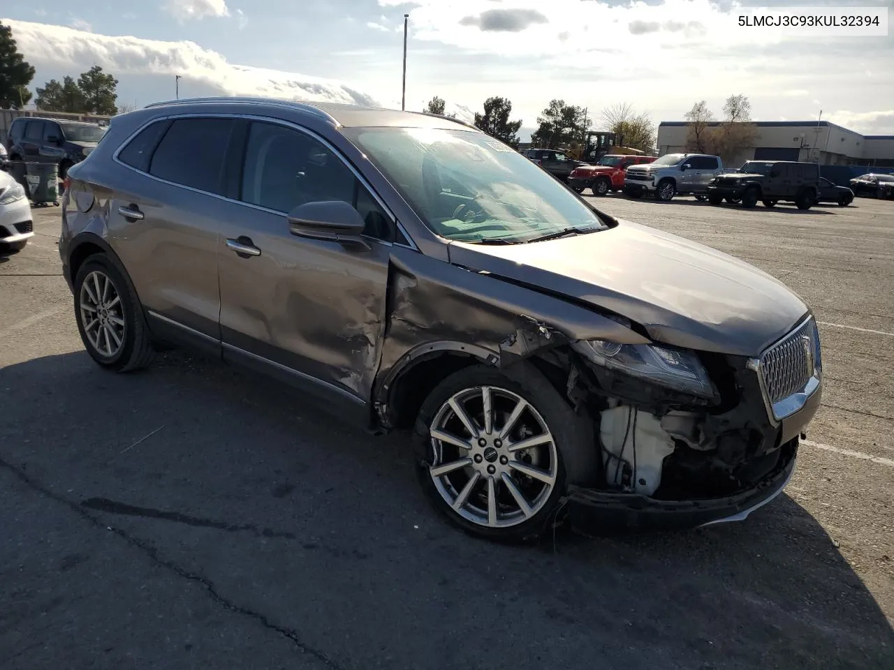 2019 Lincoln Mkc Reserve VIN: 5LMCJ3C93KUL32394 Lot: 83218984