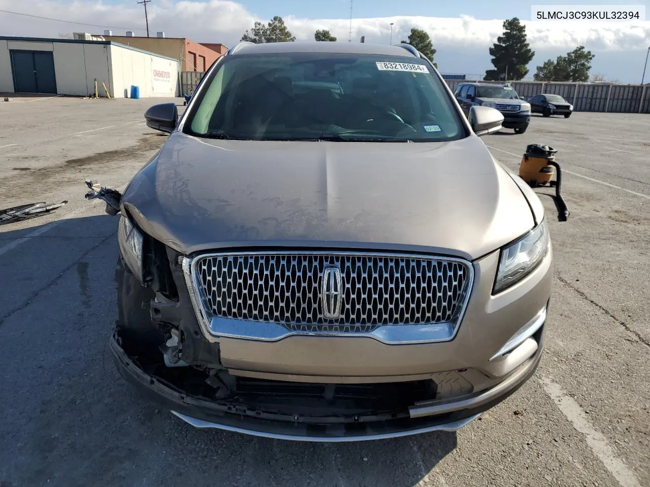 2019 Lincoln Mkc Reserve VIN: 5LMCJ3C93KUL32394 Lot: 83218984