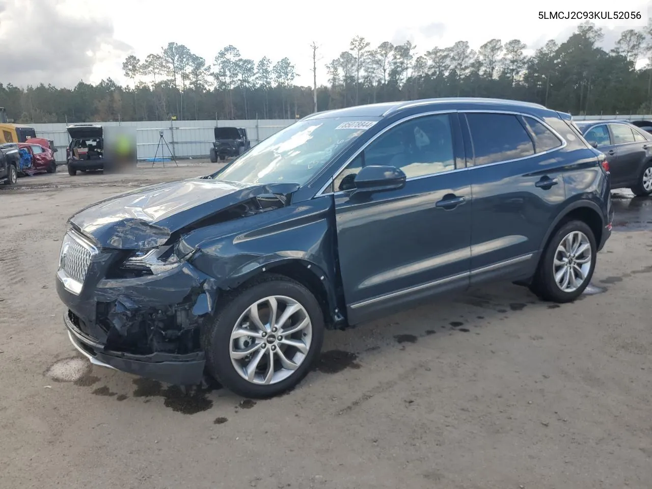 2019 Lincoln Mkc Select VIN: 5LMCJ2C93KUL52056 Lot: 85078844