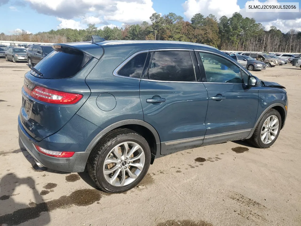 2019 Lincoln Mkc Select VIN: 5LMCJ2C93KUL52056 Lot: 85078844