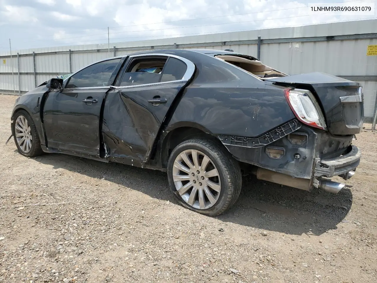 2009 Lincoln Mks VIN: 1LNHM93R69G631079 Lot: 43213615
