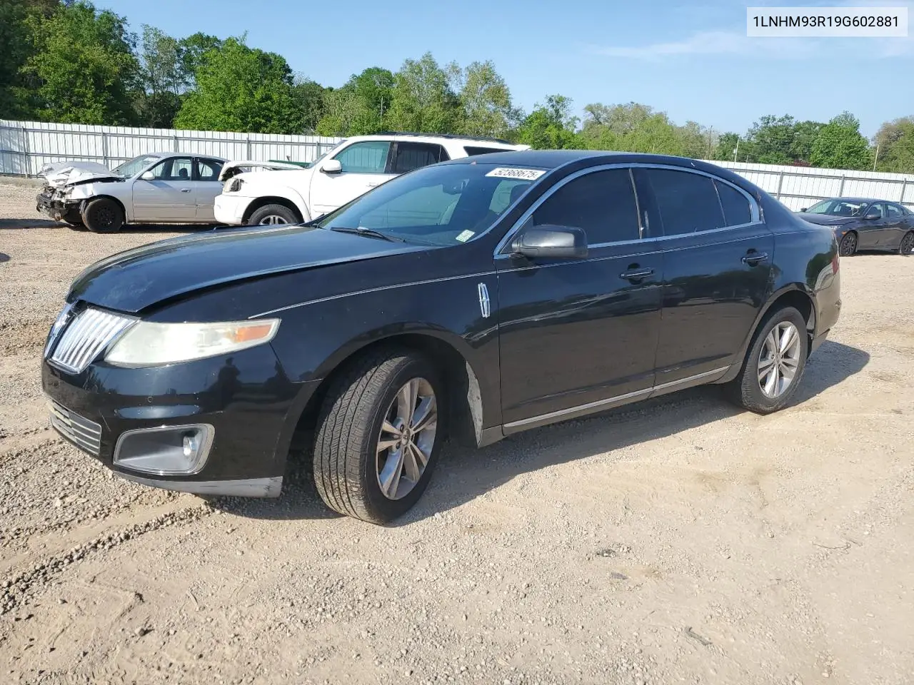 2009 Lincoln Mks VIN: 1LNHM93R19G602881 Lot: 52368675