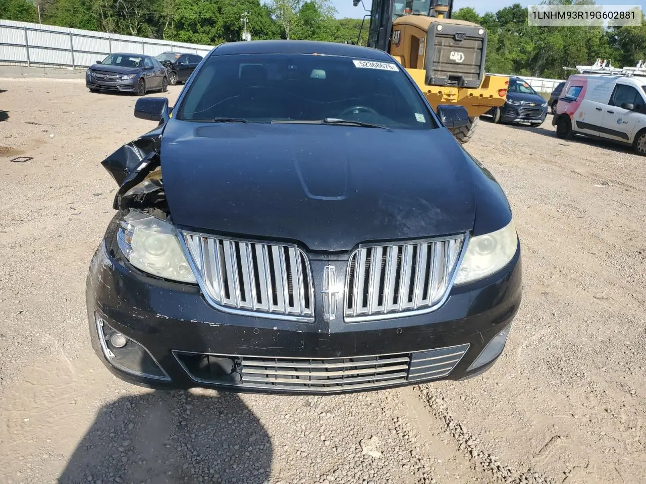 2009 Lincoln Mks VIN: 1LNHM93R19G602881 Lot: 52368675