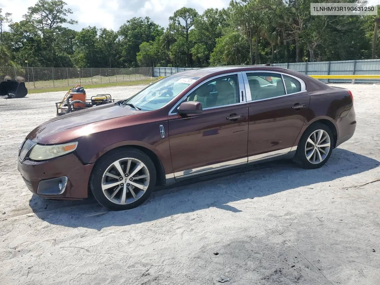 2009 Lincoln Mks VIN: 1LNHM93R19G631250 Lot: 55442505