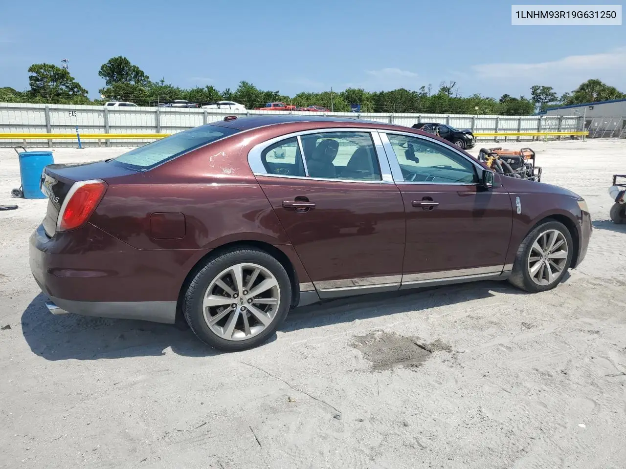 2009 Lincoln Mks VIN: 1LNHM93R19G631250 Lot: 55442505
