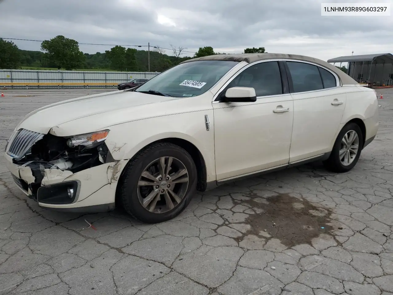 2009 Lincoln Mks VIN: 1LNHM93R89G603297 Lot: 55474585