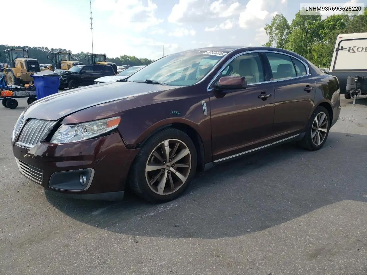 2009 Lincoln Mks VIN: 1LNHM93R69G625220 Lot: 56106665