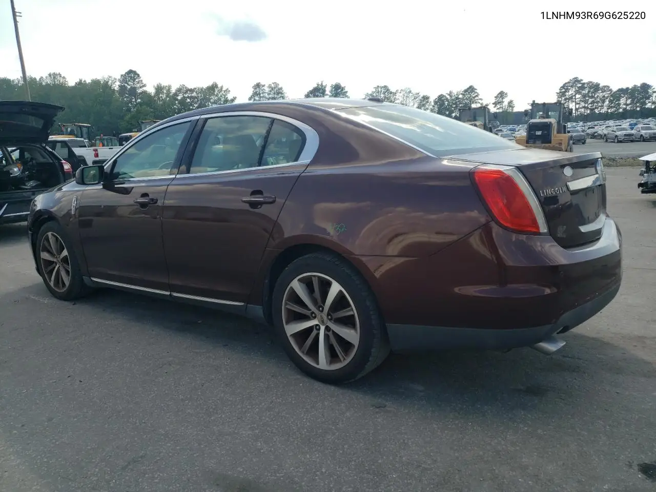 2009 Lincoln Mks VIN: 1LNHM93R69G625220 Lot: 56106665