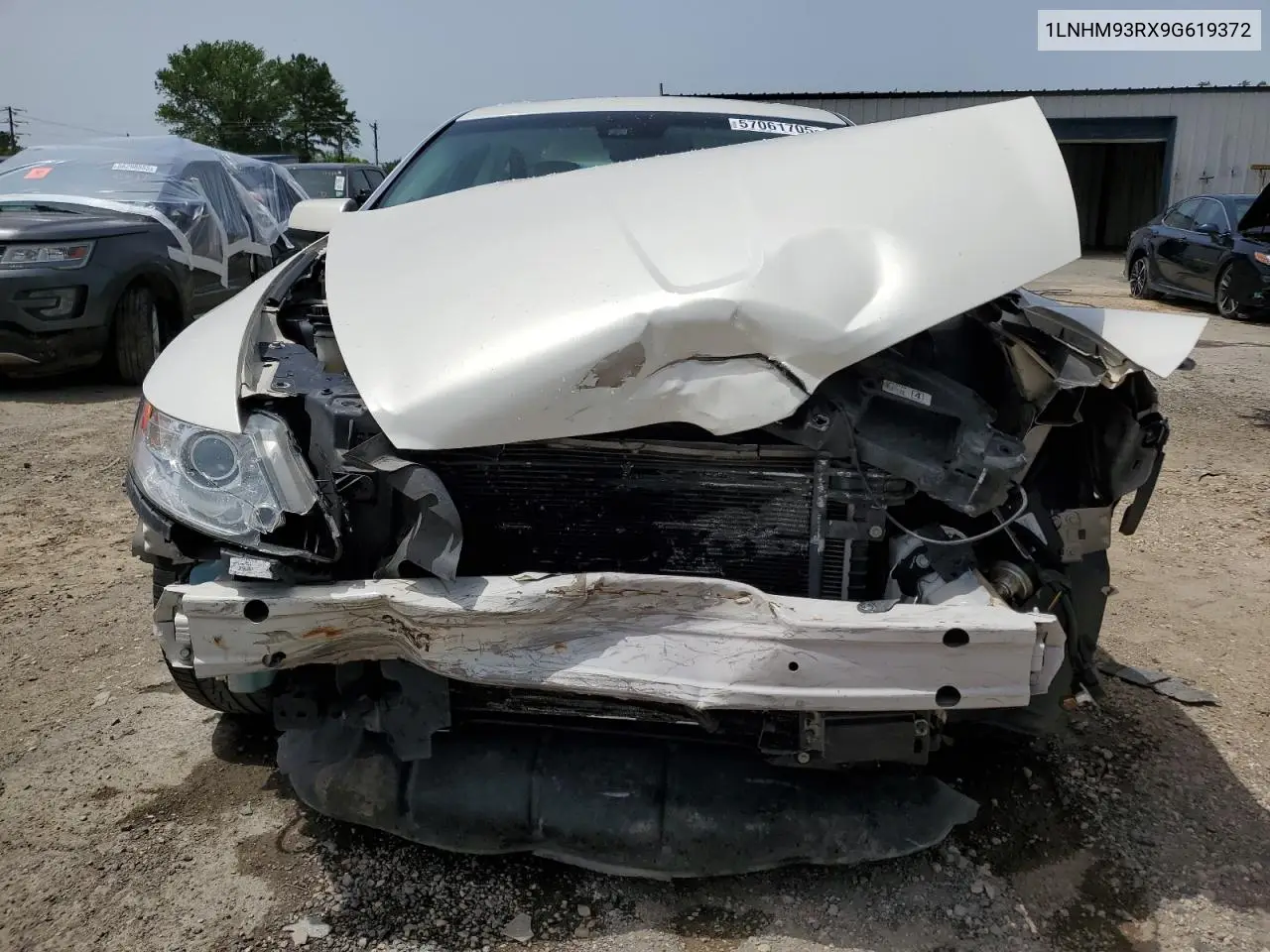 2009 Lincoln Mks VIN: 1LNHM93RX9G619372 Lot: 57061705