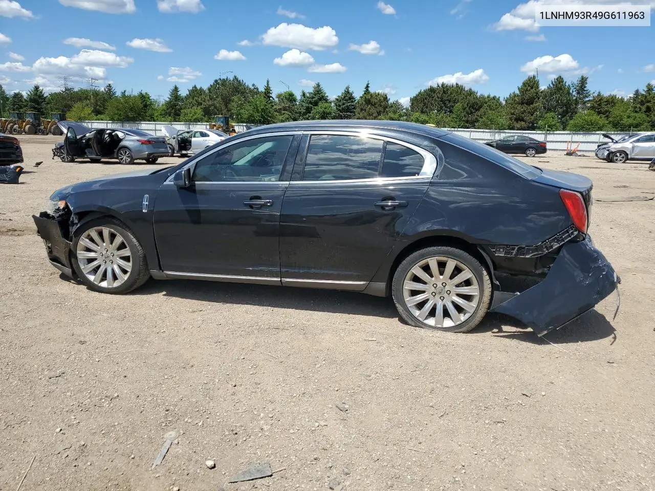 2009 Lincoln Mks VIN: 1LNHM93R49G611963 Lot: 58201715