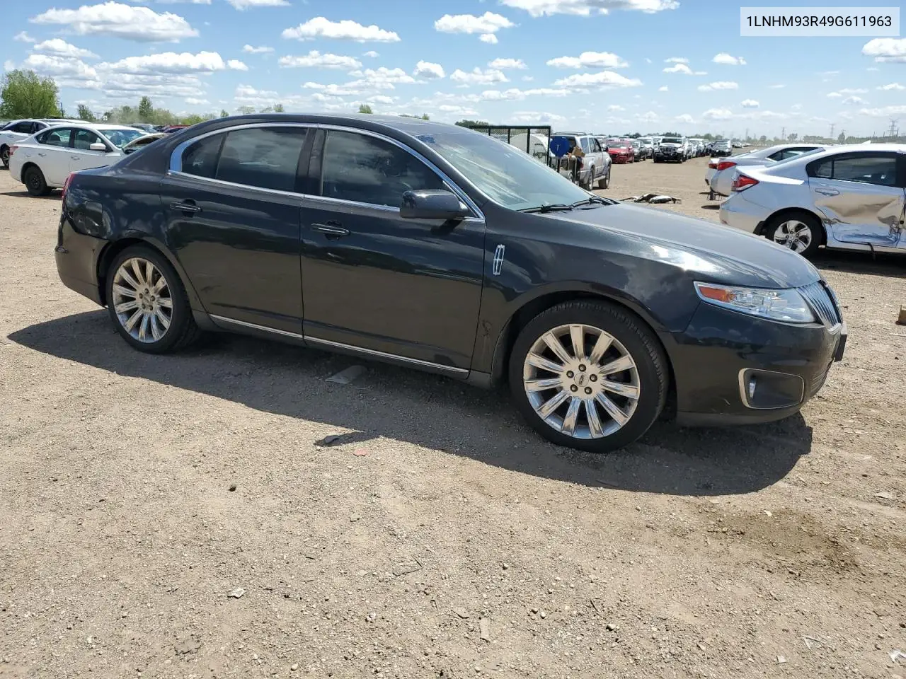 2009 Lincoln Mks VIN: 1LNHM93R49G611963 Lot: 58201715