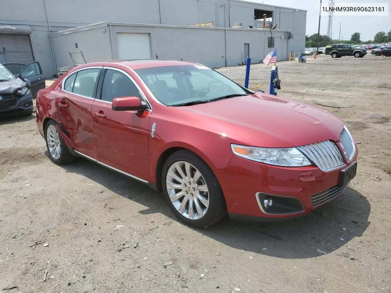 2009 Lincoln Mks VIN: 1LNHM93R69G623161 Lot: 59902485