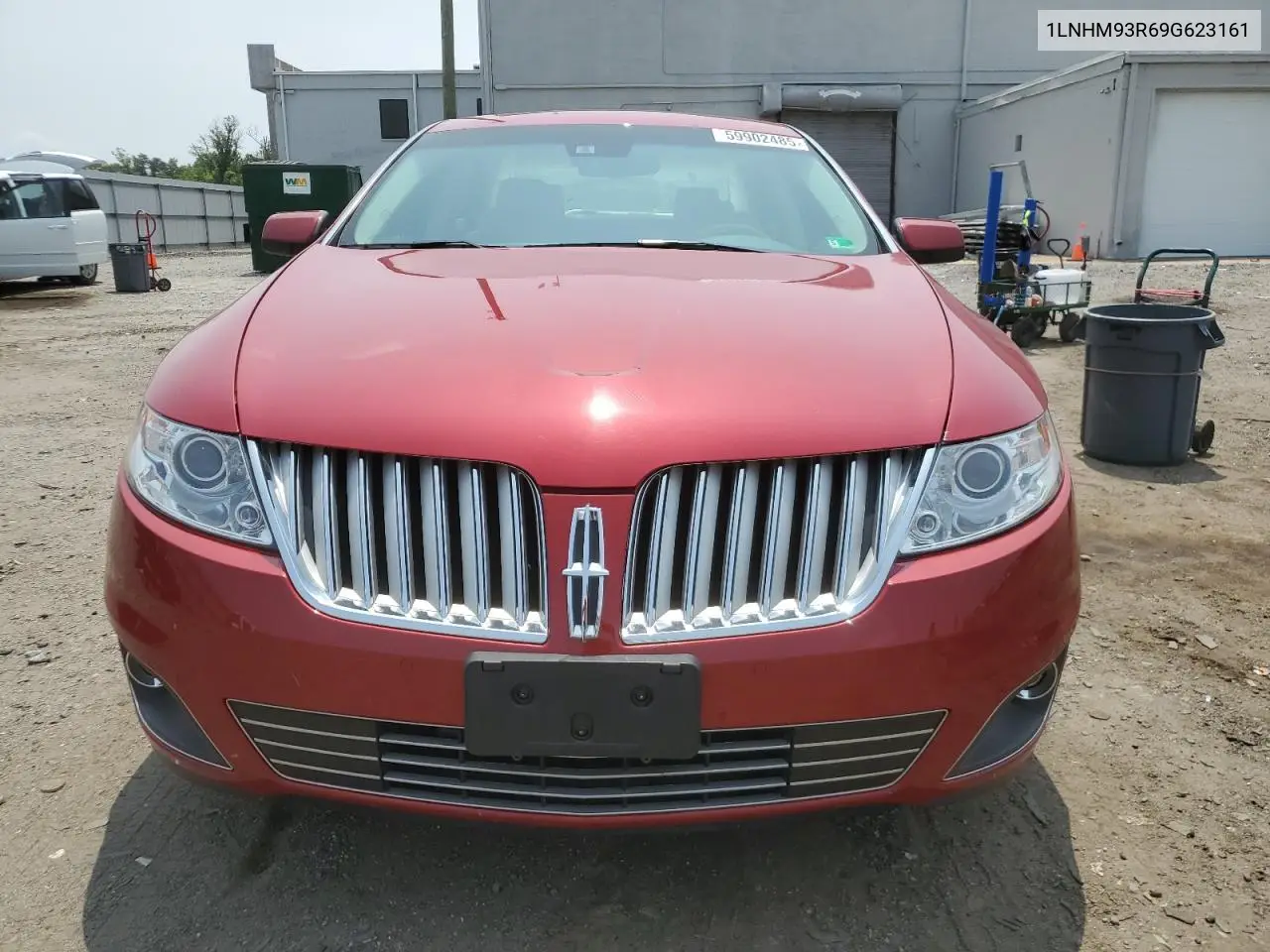 2009 Lincoln Mks VIN: 1LNHM93R69G623161 Lot: 59902485