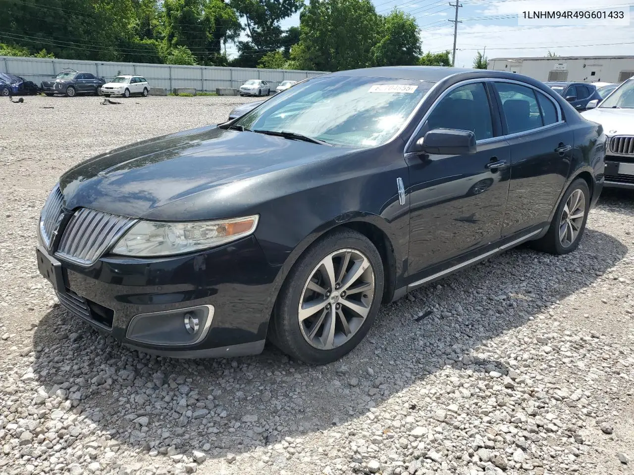 2009 Lincoln Mks VIN: 1LNHM94R49G601433 Lot: 62704855