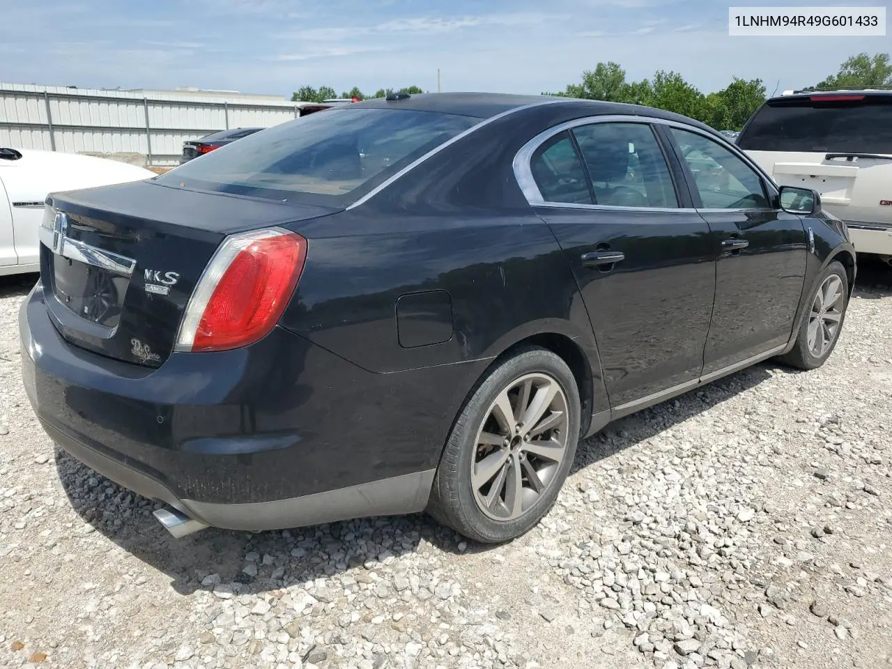 2009 Lincoln Mks VIN: 1LNHM94R49G601433 Lot: 62704855