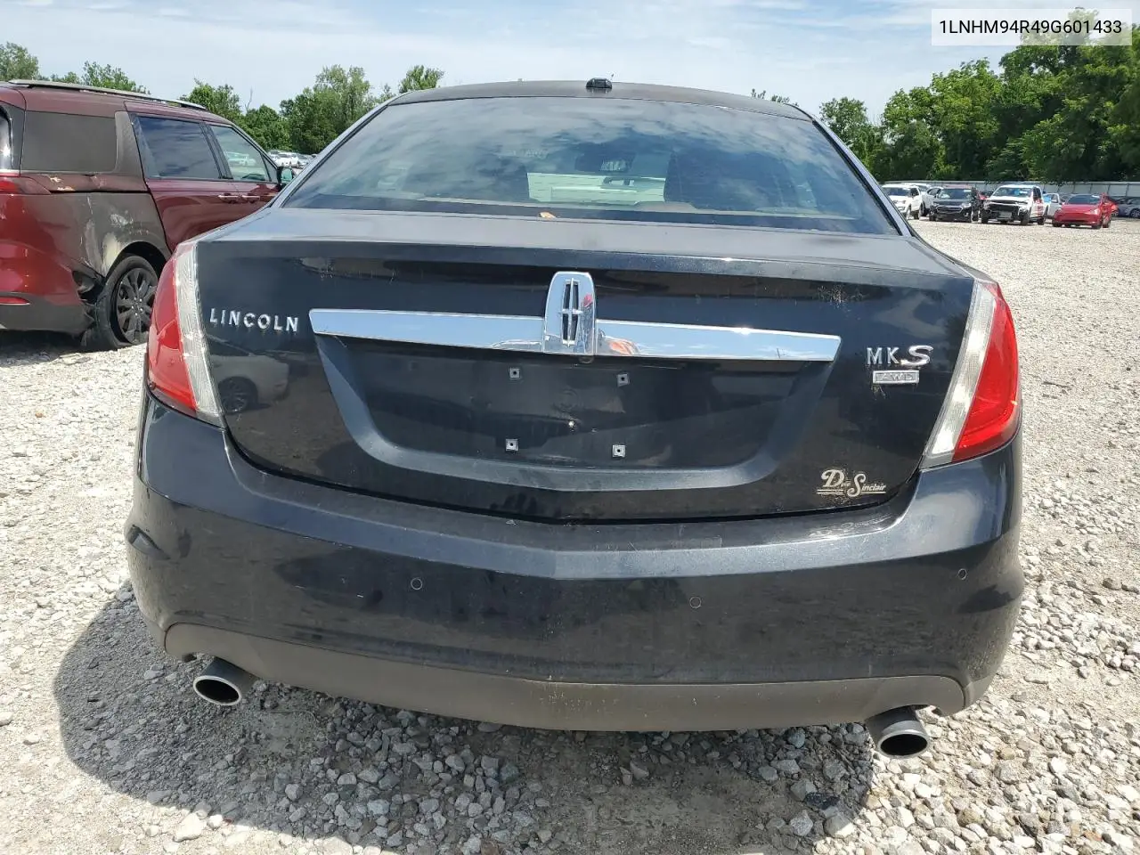 2009 Lincoln Mks VIN: 1LNHM94R49G601433 Lot: 62704855