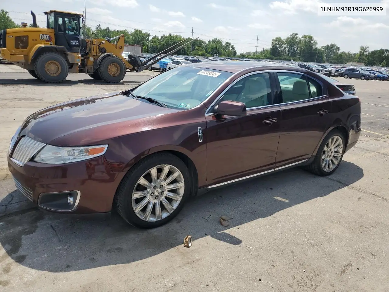 2009 Lincoln Mks VIN: 1LNHM93R19G626999 Lot: 64739345