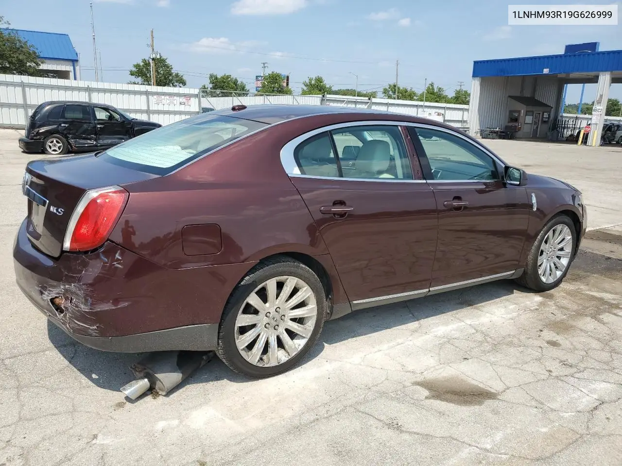 2009 Lincoln Mks VIN: 1LNHM93R19G626999 Lot: 64739345