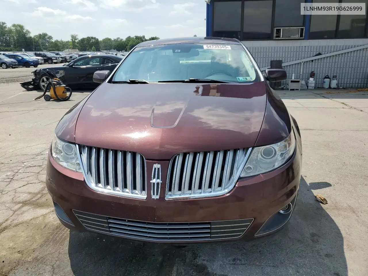 2009 Lincoln Mks VIN: 1LNHM93R19G626999 Lot: 64739345