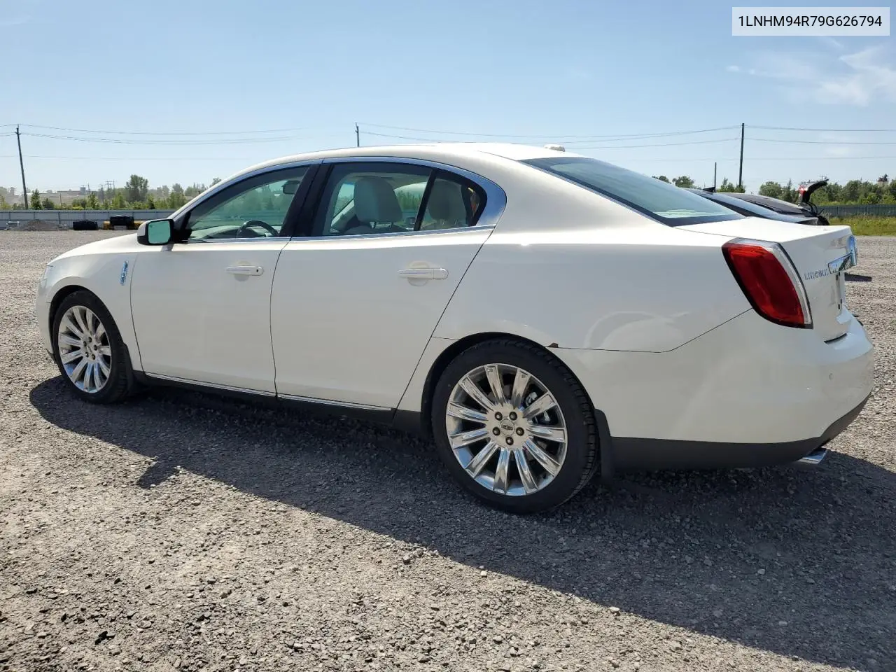 2009 Lincoln Mks VIN: 1LNHM94R79G626794 Lot: 65613545