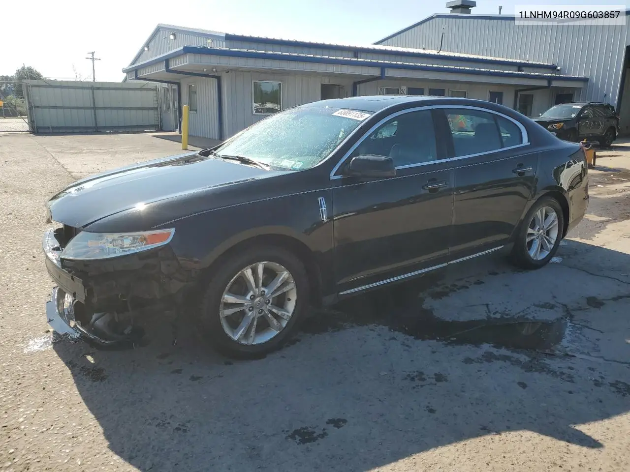 2009 Lincoln Mks VIN: 1LNHM94R09G603857 Lot: 65891135