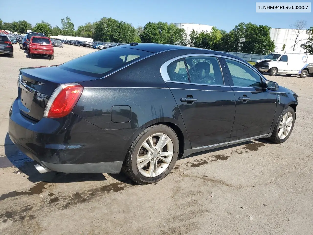 2009 Lincoln Mks VIN: 1LNHM94R09G603857 Lot: 65891135