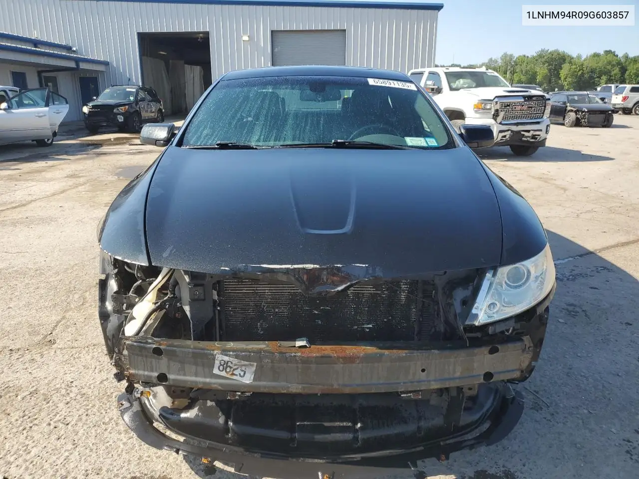 2009 Lincoln Mks VIN: 1LNHM94R09G603857 Lot: 65891135