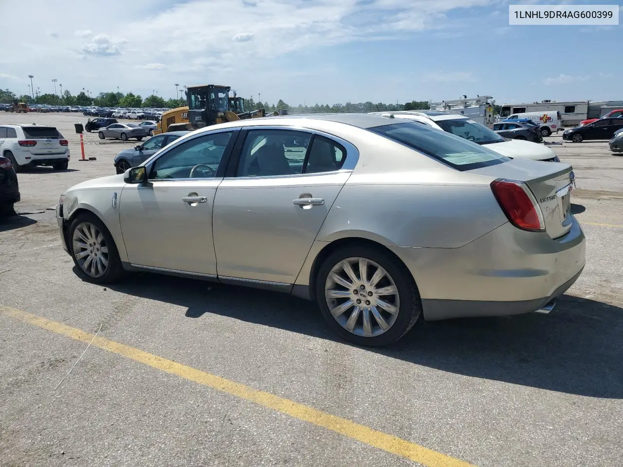 2010 Lincoln Mks VIN: 1LNHL9DR4AG600399 Lot: 54786215