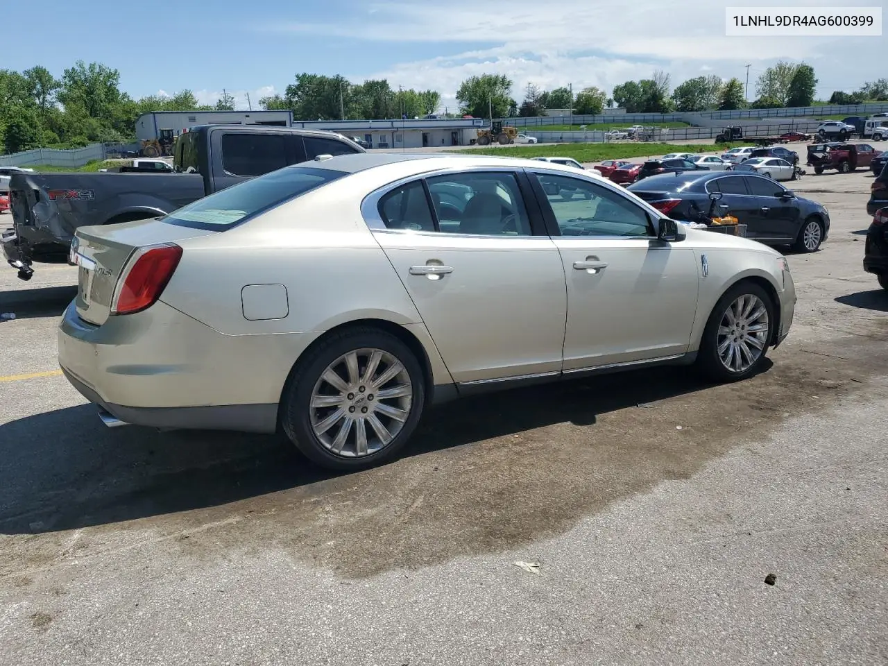 2010 Lincoln Mks VIN: 1LNHL9DR4AG600399 Lot: 54786215