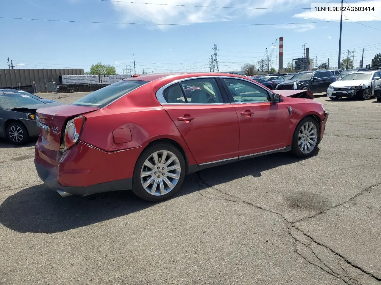 2010 Lincoln Mks VIN: 1LNHL9ER2AG603414 Lot: 54858945