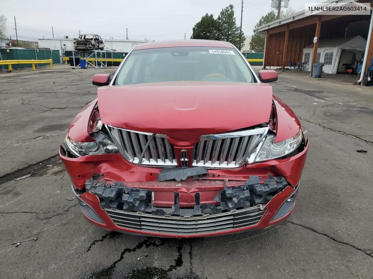 2010 Lincoln Mks VIN: 1LNHL9ER2AG603414 Lot: 54858945
