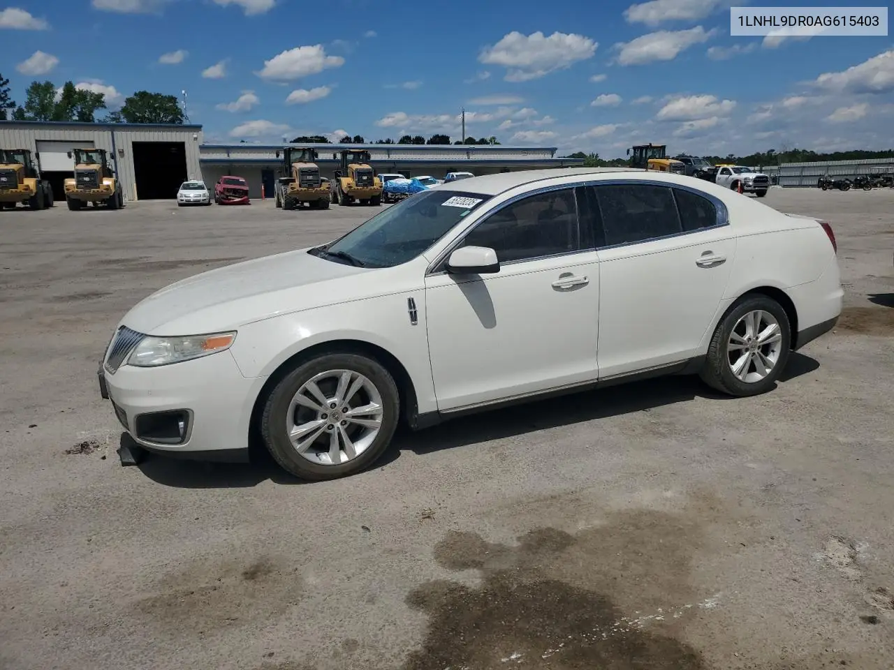 2010 Lincoln Mks VIN: 1LNHL9DR0AG615403 Lot: 55128235