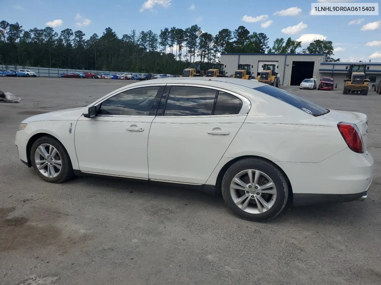 2010 Lincoln Mks VIN: 1LNHL9DR0AG615403 Lot: 55128235