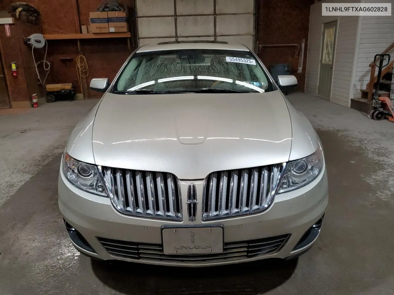 2010 Lincoln Mks VIN: 1LNHL9FTXAG602828 Lot: 55495325