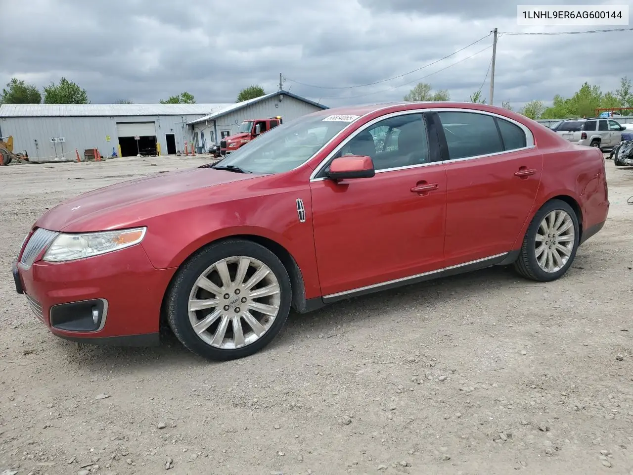 2010 Lincoln Mks VIN: 1LNHL9ER6AG600144 Lot: 55834065