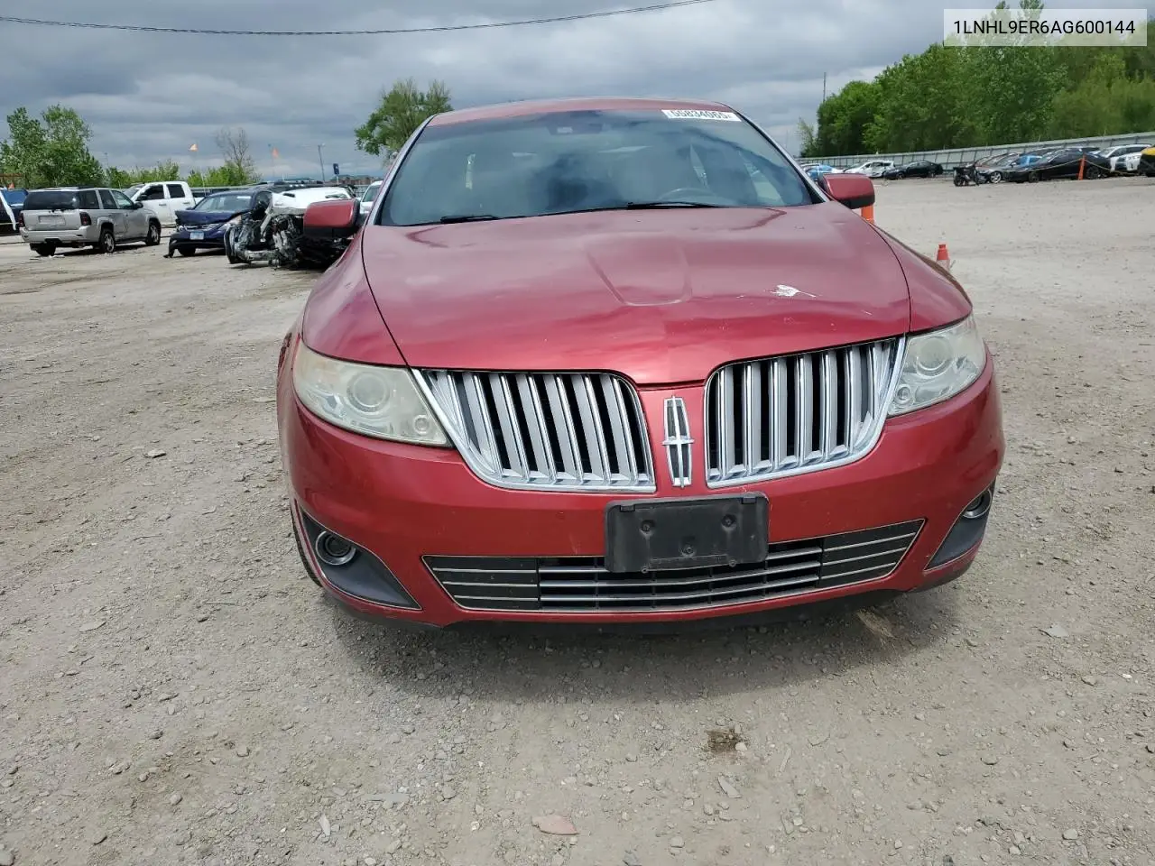 2010 Lincoln Mks VIN: 1LNHL9ER6AG600144 Lot: 55834065