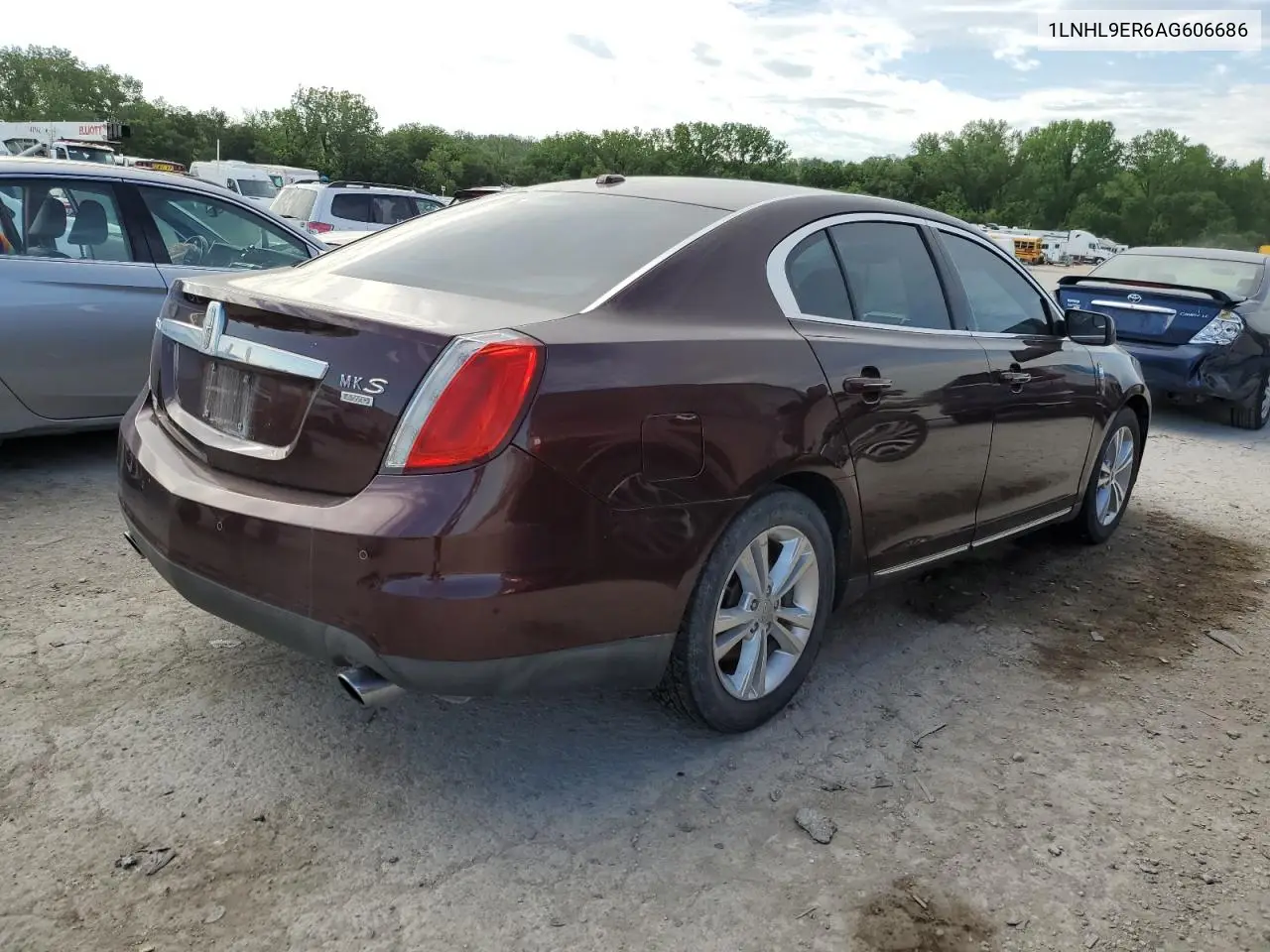 2010 Lincoln Mks VIN: 1LNHL9ER6AG606686 Lot: 55923205