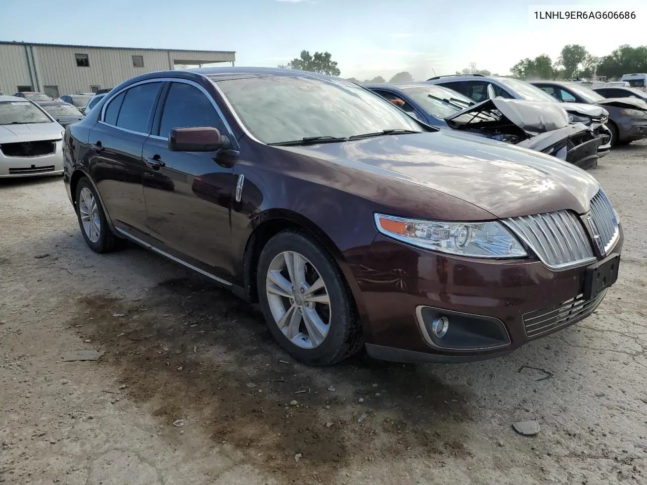 2010 Lincoln Mks VIN: 1LNHL9ER6AG606686 Lot: 55923205