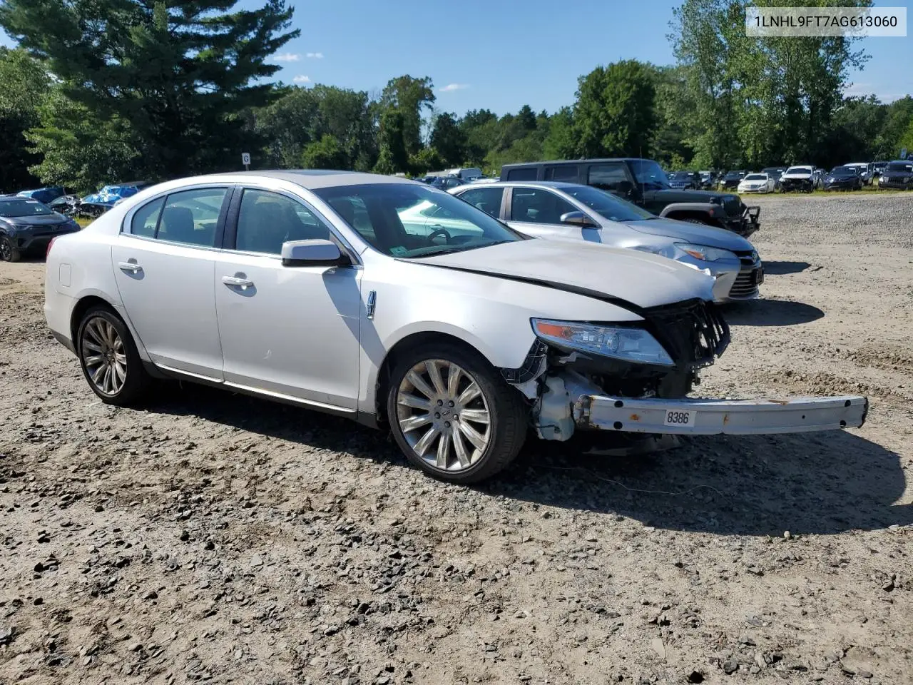 2010 Lincoln Mks VIN: 1LNHL9FT7AG613060 Lot: 59070625