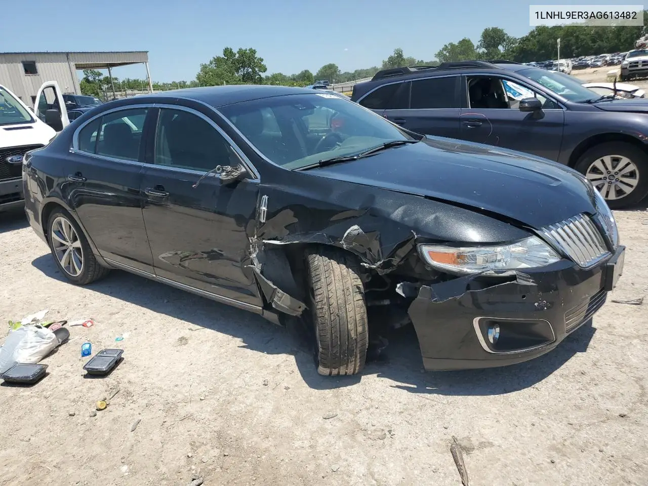 2010 Lincoln Mks VIN: 1LNHL9ER3AG613482 Lot: 61646105